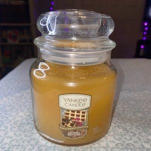 New, Retired -  Yankee Candle 14.5 oz Medium Classic Belgian Waffle
